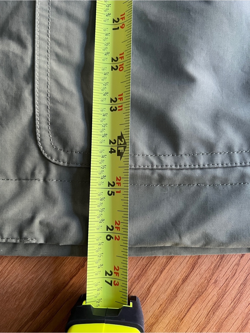 M.M. LAFLEUR THE NESS JACKET IN CRISP COTTON, TARRAGON, SIZE M. - Picture 15 of 16